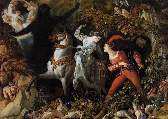 A Scene from, Maclise, Daniel